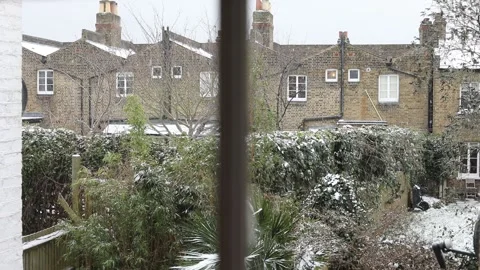 Winter Snow in England Stock Footage 148326128
