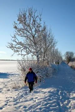 Winter Snow - England Stock Photos
