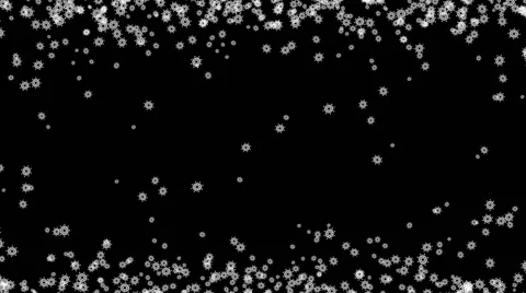 Winter snow fall. Beautiful background. Loop Stock Footage 62420331