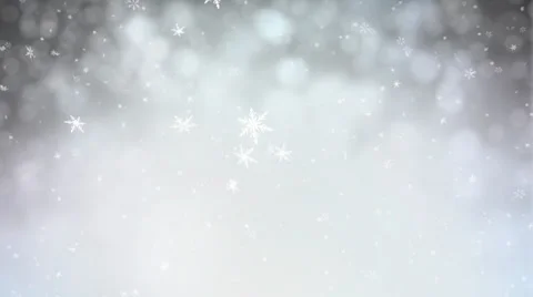 Winter snow fall - seamless loop Stock Footage 32328314