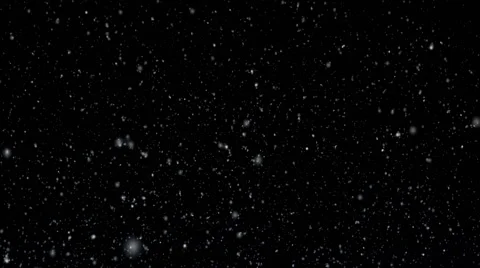 Winter Snow Falling - 55 Sec. Stock Footage 44683846