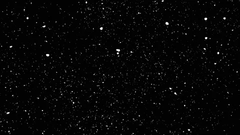 Winter Snow, Falling snow animation loop Slow motion 動画素材 235556633