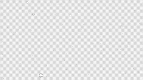 Winter Snow, Falling snow animation on Alpha Channel Stock Footage 253231044