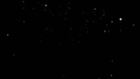 Winter Snow, falling snow isolated on black background to be used for composing Video stock 123017672