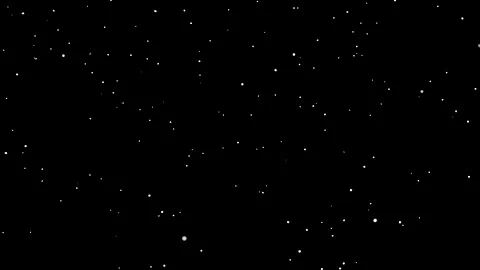 Winter Snow, falling snow isolated on black background Stock Footage 171020721