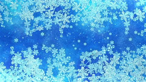Winter Snow Flakes Background 스톡 동영상 179785334