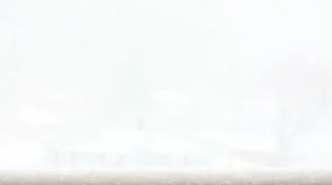 Winter snow Video stock 10748042