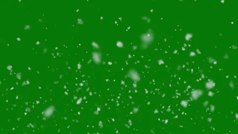 Winter Snow Looping Animation. Large and Small Snowflakes Falling Down. Stock Footage 117230385