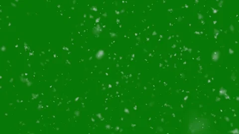 Winter Snow Looping Animation. Large and Small Snowflakes Falling Down. Stock Footage 117230435