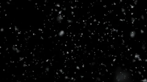 Winter Snow Looping Animation. Large and Small Snowflakes Falling Down. Stock Footage 117230476
