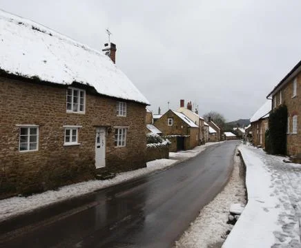 Winter snow Stock Photos