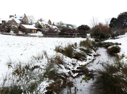 Winter snow Stock Photos