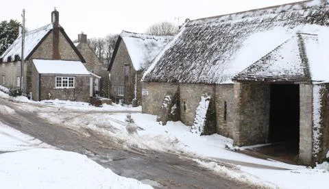 Winter snow Stock Photos