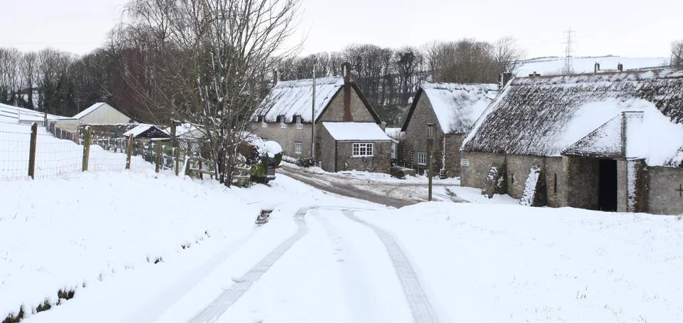 Winter snow Stock Photos