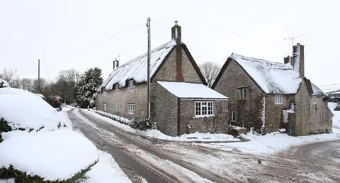Winter snow Stock Photos