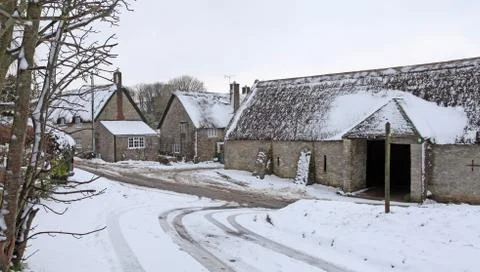 Winter snow Stock Photos