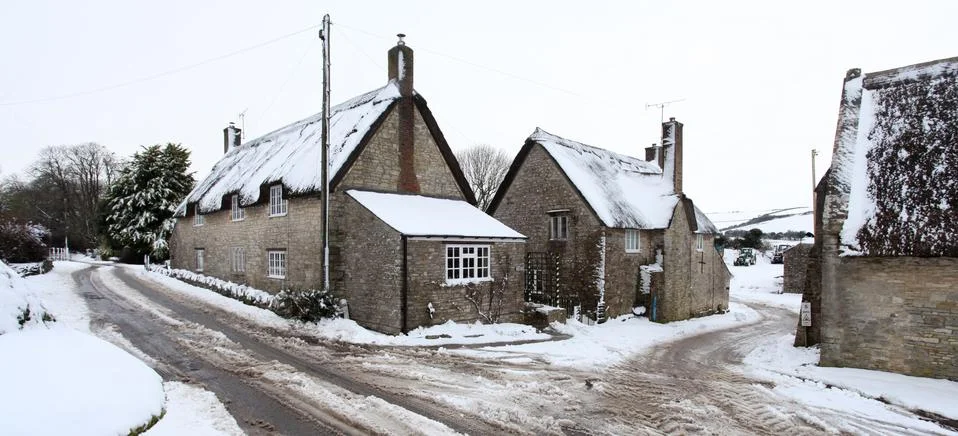 Winter snow Stock Photos