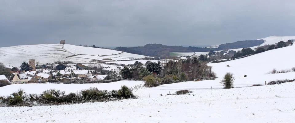 Winter snow Stock Photos