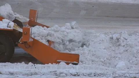 Winter Snow Removal 03 Stock Footage 33887319