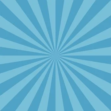 Winter snow round sunburst vector blue pattern Stockillustratie