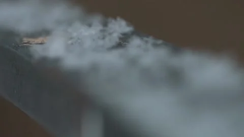 Winter snow slow motion frame Stock Footage 146061442