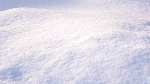 Winter snow. Snow texture Top view of the snow. Texture design. Snowy white Stock Footage 183081799
