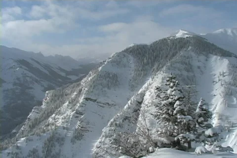 Winter Snow Storm and Blizzard Stock Footage 281167