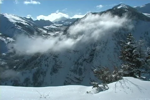 Winter Snow Storm and Blizzard Stock Footage 281192
