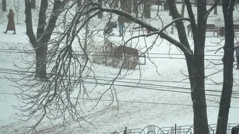 Winter with snow weather Stock Footage 149271208