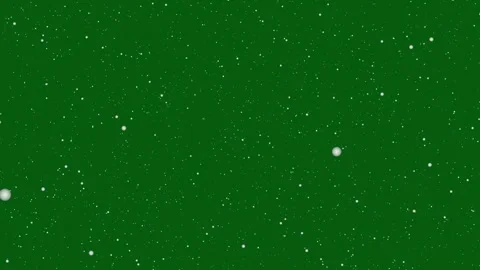 Winter snowfall falling on a green screen background. For cold overlay effects l Vídeos de archivo 345070717