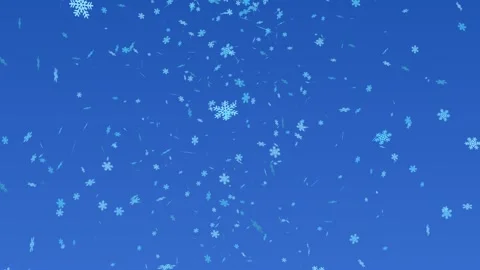 Winter snowflake background Stock Footage 315209680
