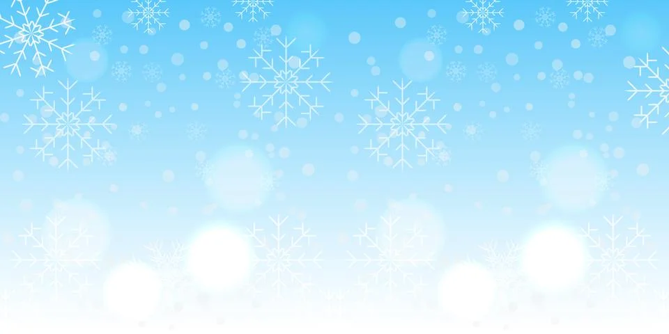 Winter snowflake background Stock Illustration