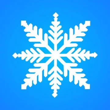 Winter snowflake icon vector illustration Stock Illustration
