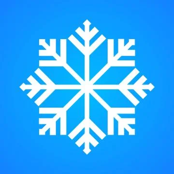Winter snowflake icon vector illustration Stock Illustration