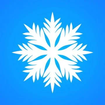 Winter snowflake icon vector illustration Stock Illustration
