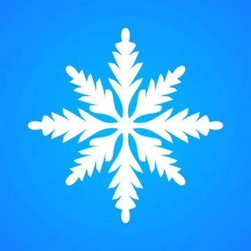 Winter snowflake icon vector illustration Stock Illustration