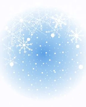 Winter snowflake Stock Illustration