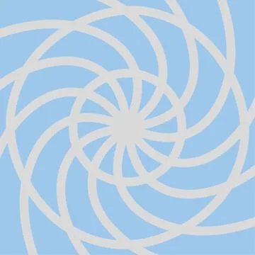Winter snowflake star halftone round shapes pattern Stock Illustration