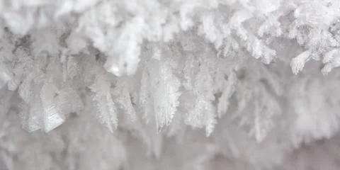 Winter snowflakes background Stock Photos