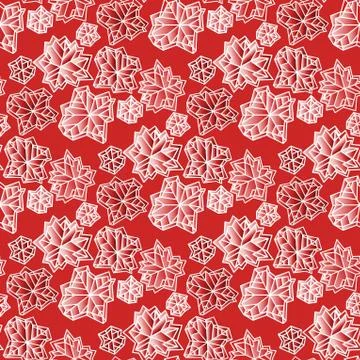Winter snowflakes design Stock Illustration