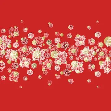 Winter snowflakes design Stock Illustration