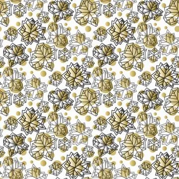 Winter snowflakes design Stock Illustration