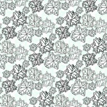 Winter snowflakes design Stock Illustration