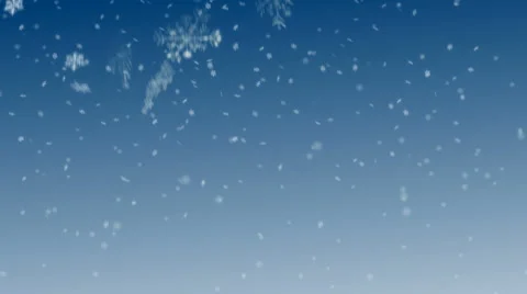Winter Snowflakes Stock Footage 923786