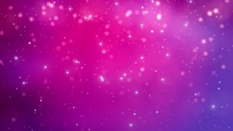 Winter snowing purple rainbow background. Merry Christmas snowflakes Stock Footage 83286419