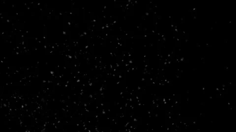 Winter Snowstorm Video Falling Down With Intense Dark Background Stock Footage 310951108