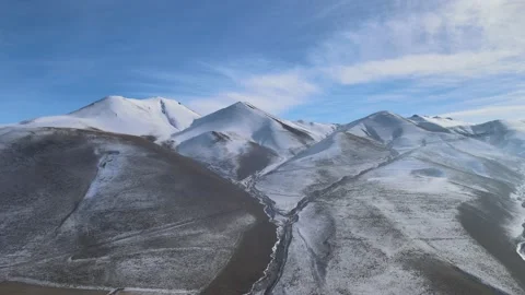 Winter snowy mountains Stock Footage 237159269