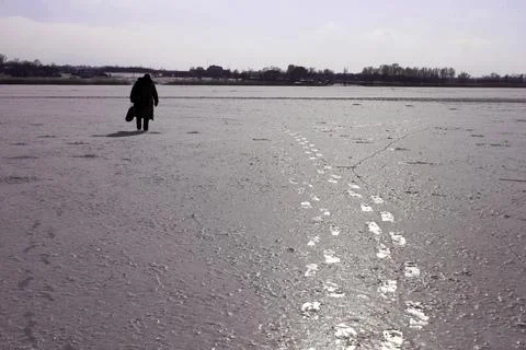 Winter Solitude Foto stock
