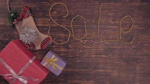 Winter special offer for holiday Stock Footage 82109160