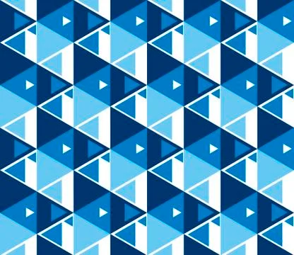Winter sport abstract seamless pattern. Stock Illustration
